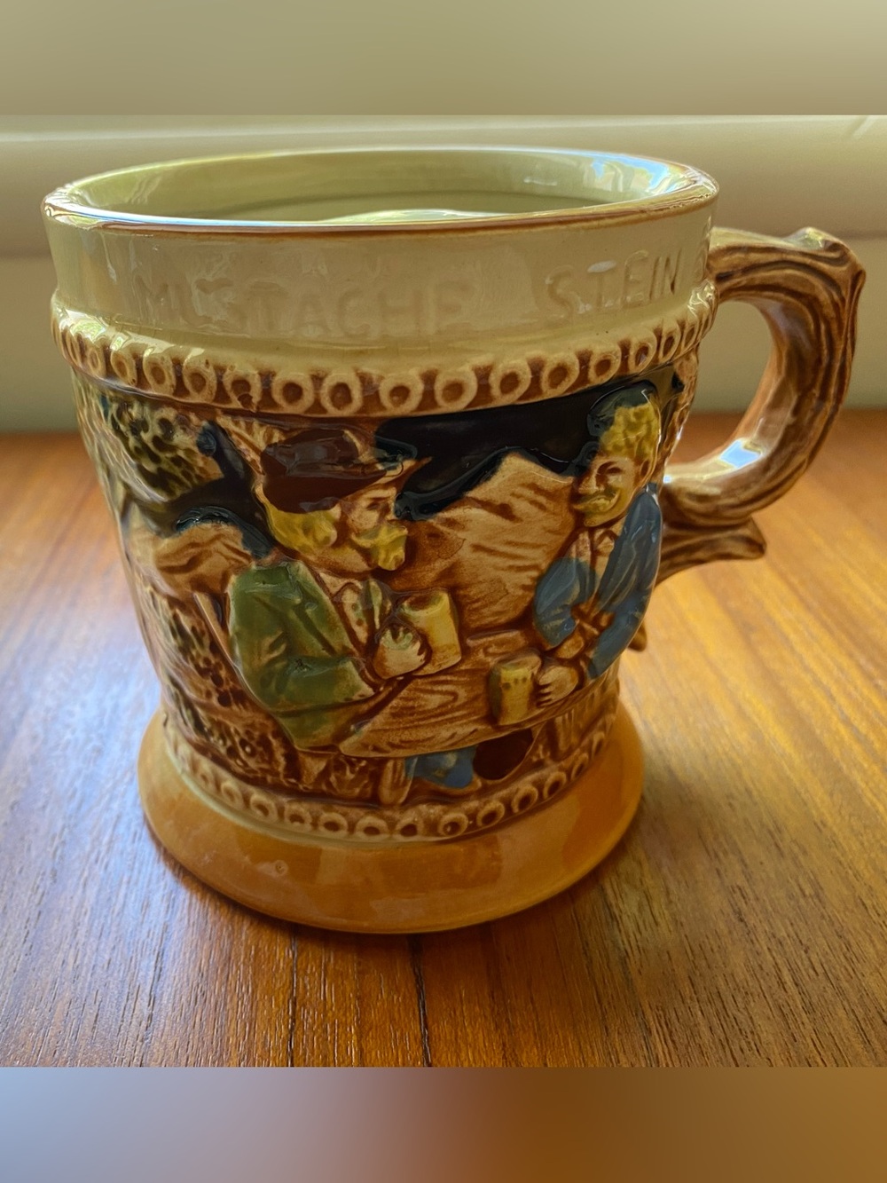 Vintage Mustache Beer Stein - Keep Your ‘Stache Clean